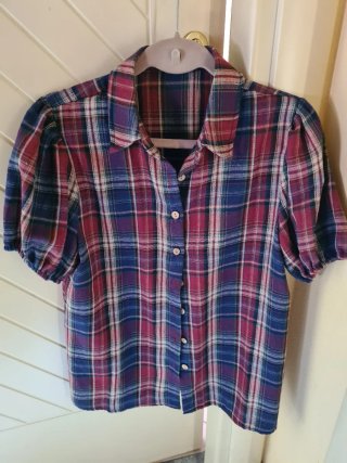 Camicia donna a quadri