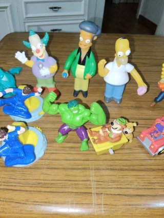 Lote Figuras Vintage Burger King