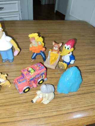 Lote Figuras Vintage Burger King