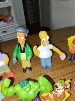 Lote Figuras Vintage Burger King