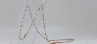 J-0852 Cadena Singapour Oro 18K