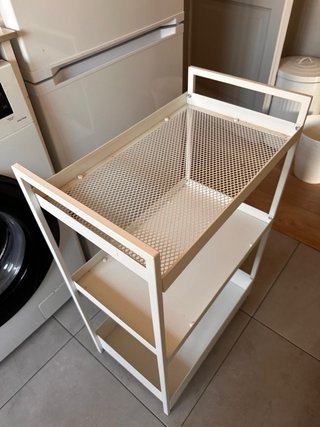 Mueble auxiliar cocina blanco
