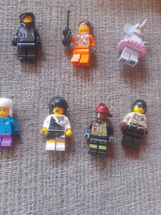 Lote 12 Figuras LEGO Minifiguras