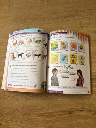 Libro y activity de ingles High Five 1