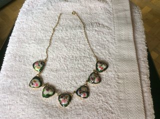 Collar hojas, colgantes, gargantillas. 6,30€ unida