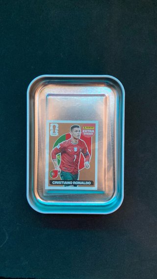Cromo Cristiano Ronaldo Extra Sticker Bronce