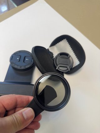 Kit Video Móvil: Grip + Lente ND Variable