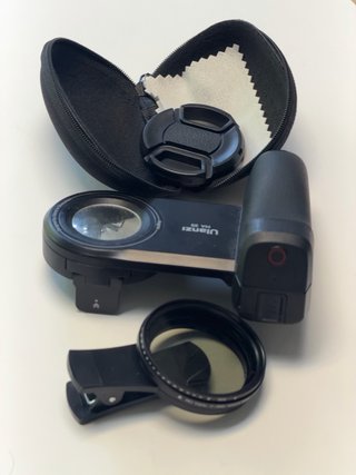 Kit Video Móvil: Grip + Lente ND Variable