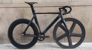 Cuadro y Horquilla WG Derail D3 Aero Negro (NUEVO)