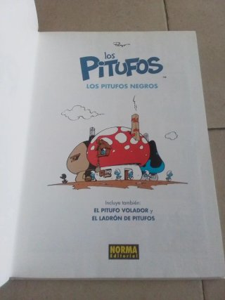 Comic Los Pitufos. Vol. 1. Los pitufos negros