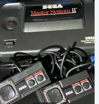 Sega Master System II Consola Negra
