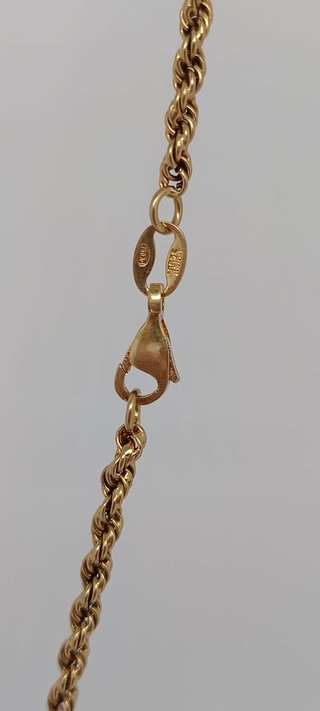 Cadena Cordón Salomónico Oro 18K