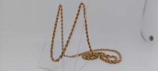 Cadena Cordón Salomónico Oro 18K