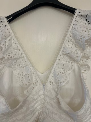 Vestido Fetiche Suances blanco