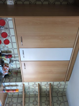 Muebles de cocina madera y metal