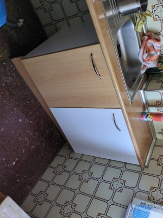 Muebles de cocina madera y metal