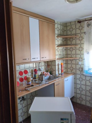 Muebles de cocina madera y metal