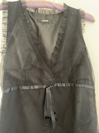 Vestido negro Reds, talla S/M