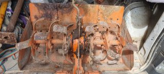 Arado y fresadora Goldoni para motocultor