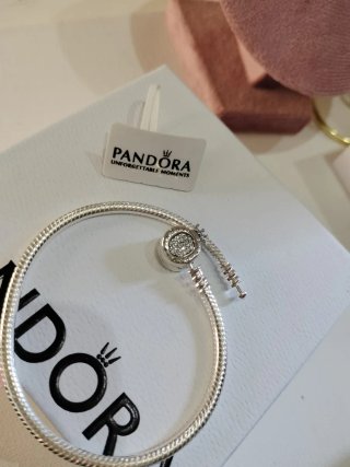 Pulsera Pandora Plata 19cm