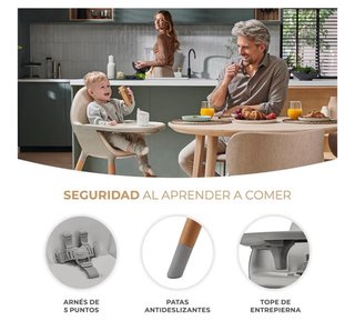 Trona infantil convertible en silla Kinderkraft