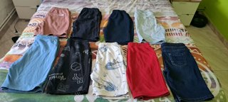 9 Pantalones Cortos Talla 12