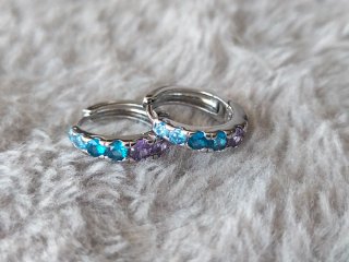 Pendientes aro plata de ley