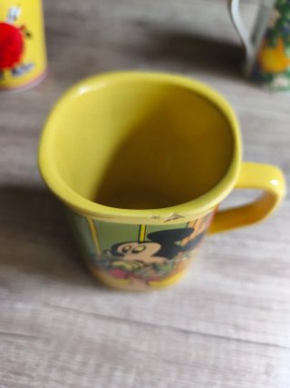 Tazas de cerámica decoradas