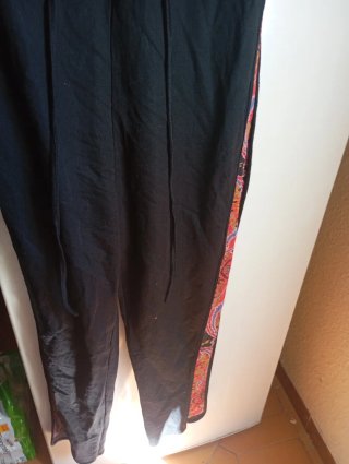 Mono pantalón Lefties negro estampado