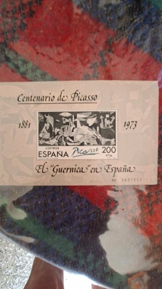 Sello Centenario Picasso 1881-1973