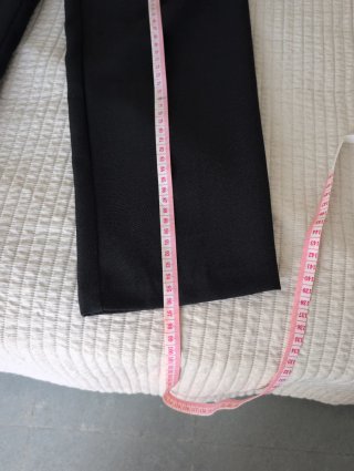 Pantalones negros Stradivarius Talla M