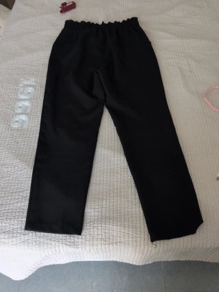 Pantalones negros Stradivarius Talla M