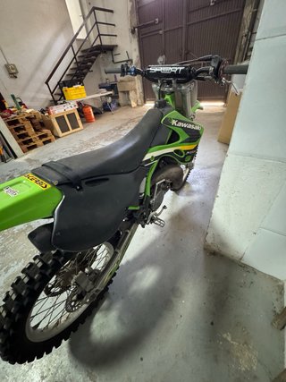 Kawasaki Kx 125 Motocross Verde/Blanco