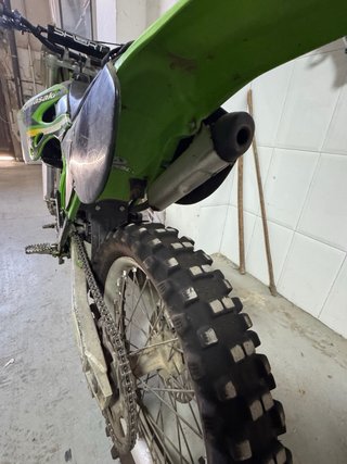 Kawasaki Kx 125 Motocross Verde/Blanco
