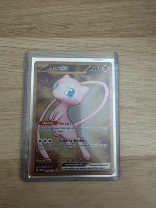 Carta Pokémon Mew EX 205/165 Metal