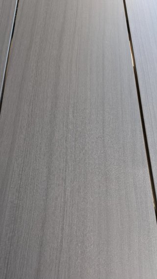 Mesa y 4 sillas terraza metal y madera compuesta