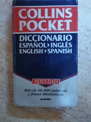 Collins pocket diccionario español-inglés, engl...