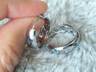 Pendientes aro plata de ley