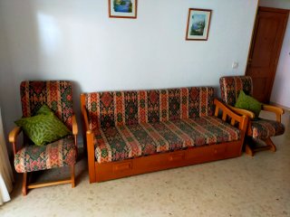Sofá Cama Madera Cómodo Práctico