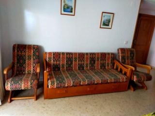 Sofá Cama Madera Cómodo Práctico