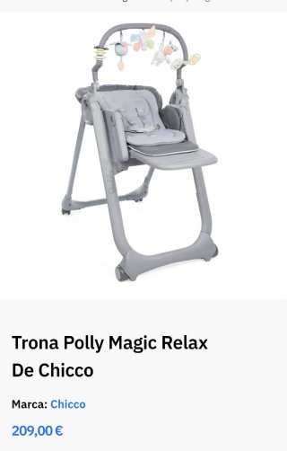 Trona hamaca Chicco
