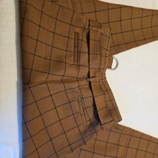 Pantalones de cuadros mujer Ganso
