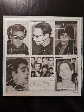 LP Los Rápidos. Manolo García/El último de la Fila