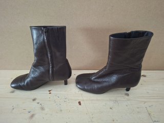 Botas Zara Mujer Marrones Tacón