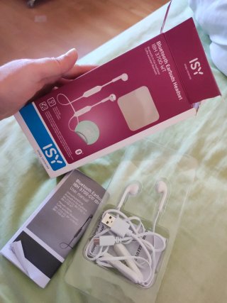 Auriculares Bluetooth ISY IBH 3700-WT SIN USAR