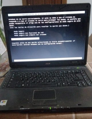 Ordenador portátil Acer negro
