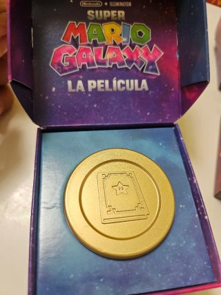 Moneda Super Mario Galaxy McDonald's