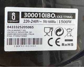 Freidora de Aire Aigostar 1500W