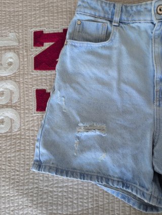 Shorts vaqueros Zara t.36