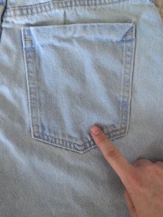 Shorts vaqueros Zara t.36